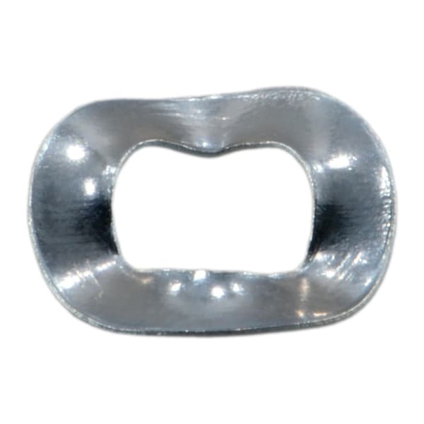 Split Lock Washer, For Screw Size #10 Steel, Zinc Plated Finish, 30 PK